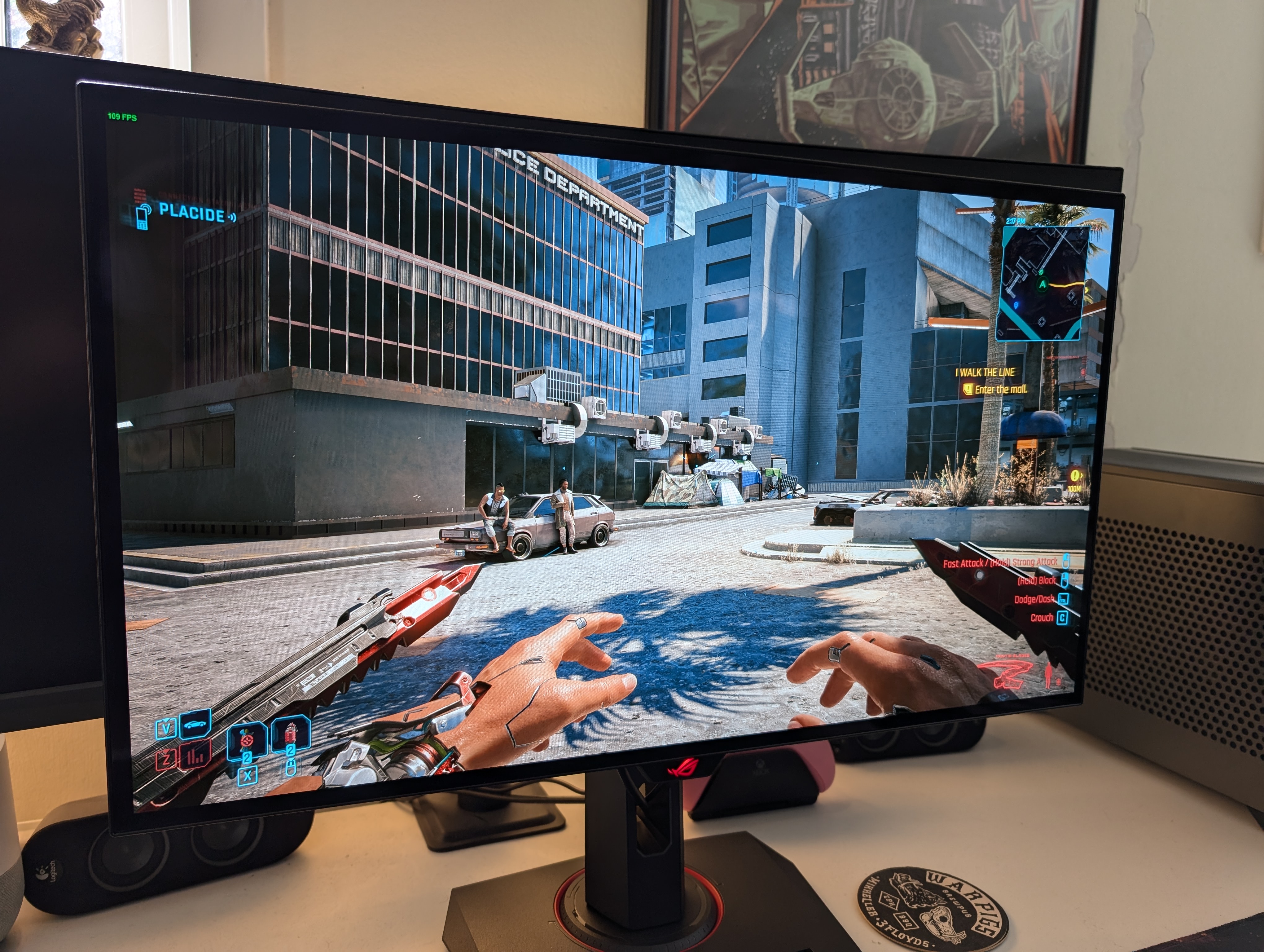 Cyberpunk 2077 OLED-Gaming ASUS ROG